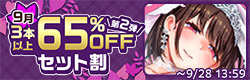 3本以上65%OFFセット割【2026年9月第2弾】
